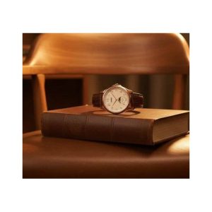 Casio - Très belle montre boitier bronzée avec affichage des phases de lune - Bracelet en cuir marron - MTP-M110RL-5AV – Image 6